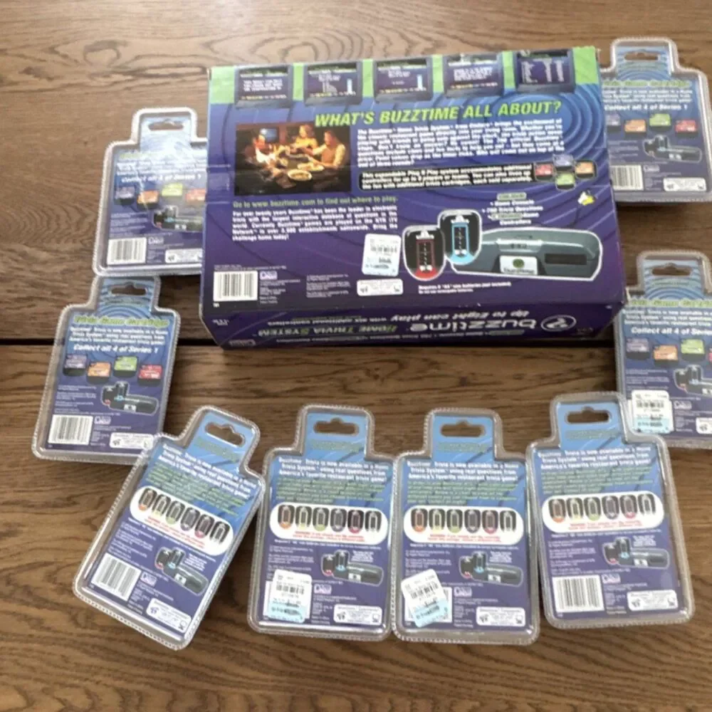 Cadaco Buzztime Home Trivia System with Expansion Packs